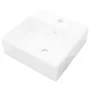 Luxurious square ceramic washbasin with tap hole 41x41 cm by vidaXL, Sinks - Ref: Foro24-140684, Price: 77,03 €, Discount: %