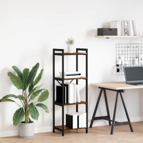 Estantería Roble ahumado 40 x 30 x 118 cm Madera contrachapada