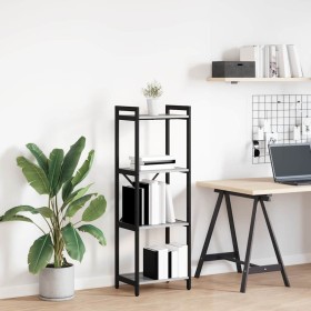 Estantería Gris sonoma 40 x 30 x 118 cm Madera contrachapada