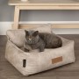 Scruffs & Tramps Cama para perros Kensington crema tamaño M