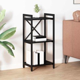 Estantería Roble negro 40 x 30 x 83 cm Madera contrachapada en Librerías y estanterías | Comprar online en Foro24