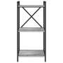 Estantería Gris sonoma 40 x 30 x 83 cm Madera contrachapada