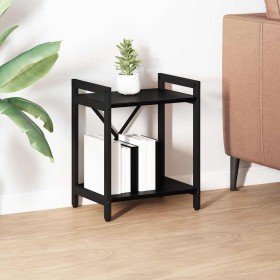 Estantería Roble negro 40 x 30 x 48.5 cm Madera contrachapada en Librerías y estanterías | Comprar online en Foro24