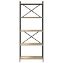 Estantería Roble Sonoma 60 x 30 x 153 cm Madera contrachapada