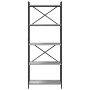 Estantería Gris sonoma 60 x 30 x 153 cm Madera contrachapada