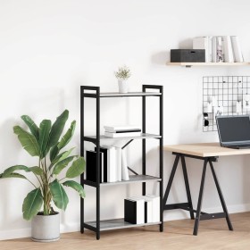 Estantería Gris sonoma 60 x 30 x 118 cm Madera contrachapada