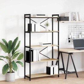 Estantería Roble Sonoma 80 x 30 x 153 cm Madera contrachapada en Librerías y estanterías | Comprar online en Foro24