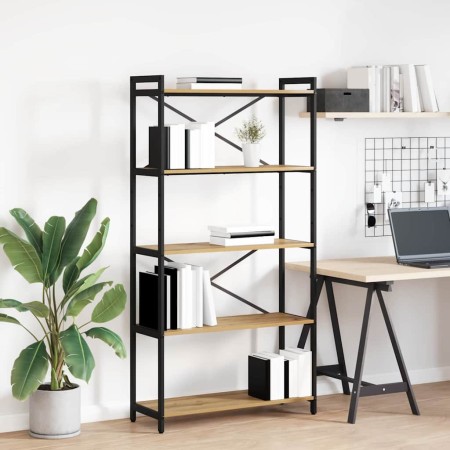 Estantería Roble artisan 80 x 30 x 153 cm Madera contrachapada