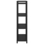 Estantería Roble negro 80 x 30 x 118 cm Madera contrachapada
