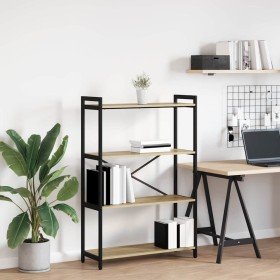 Estantería Roble Sonoma 80 x 30 x 118 cm Madera contrachapada