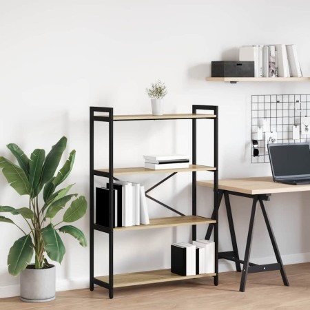 Estantería Roble Sonoma 80 x 30 x 118 cm Madera contrachapada