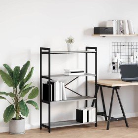 Estantería Gris sonoma 80 x 30 x 118 cm Madera contrachapada en Librerías y estanterías | Comprar online en Foro24