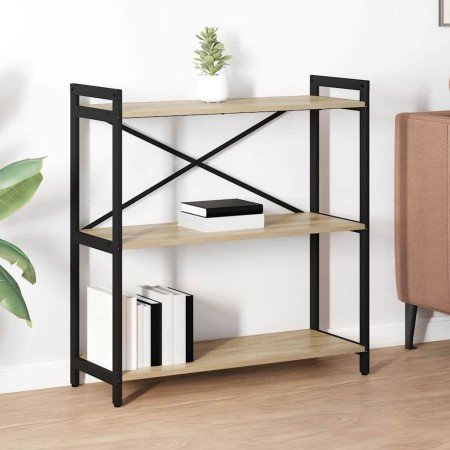 Estantería Roble Sonoma 80 x 30 x 83 cm Madera contrachapada en Librerías y estanterías | Comprar online en Foro24