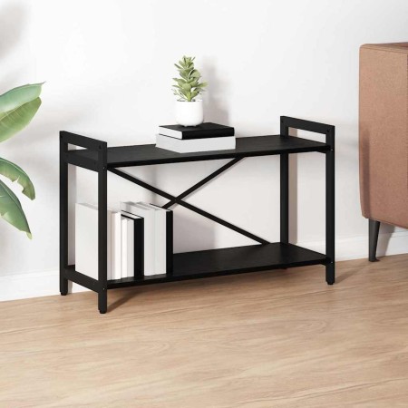 Estantería Roble negro 80 x 30 x 48.5 cm Madera contrachapada