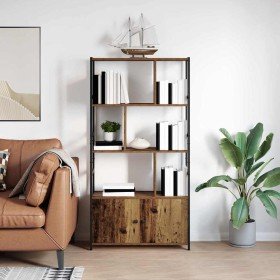 Estante de libros Madera vieja 80 x 30 x 155.5 cm