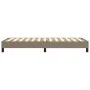 Taupe gray fabric bed frame 90x190 cm by vidaXL, Beds and slatted bases - Ref: Foro24-3120480, Price: 77,42 €, Discount: %