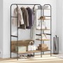 Perchero para ropa Beige 120 x 44 x 160 cm Madera contrachapada