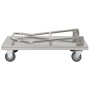 Silberner Gepäckwagen aus Edelstahl, 82x53x86 cm von vidaXL, Küchen- und Speisewagen - Ref: Foro24-50919, Preis: 125,79 €, Ra...
