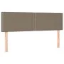 Box spring bed with taupe gray fabric mattress 140x190 cm by vidaXL, Beds and slatted bases - Ref: Foro24-3129629, Price: 420...