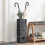 Soporte para sombrilla Negro 15.5 x 15.5 x 49 cm Metal