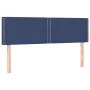 Box spring bed with blue fabric mattress 140x190 cm by vidaXL, Beds and slatted bases - Ref: Foro24-3130191, Price: 438,59 €,...