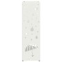Soporte para sombrilla Blanco 15.5 x 15.5 x 49 cm Metal