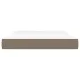 Pocket spring mattress taupe gray fabric 140x190x20 cm by vidaXL, Mattresses - Ref: Foro24-347778, Price: 196,61 €, Discount: %