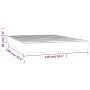 Pocket spring mattress in cream fabric 140x190x20 cm by vidaXL, Mattresses - Ref: Foro24-347779, Price: 180,11 €, Discount: %