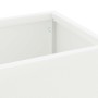 Soporte para sombrilla Blanco 15.5 x 15.5 x 49 cm Metal