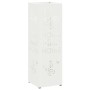 Soporte para sombrilla Blanco 15.5 x 15.5 x 49 cm Metal