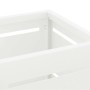 Soporte para sombrilla Blanco 15.5 x 15.5 x 49 cm Metal