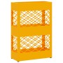 Soporte para sombrilla Amarillo mostaza 28 x 12 x 41 cm Metal