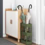 Soporte para sombrilla Verde oliva 28 x 12 x 41 cm Acero