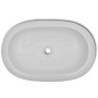 Ovales Waschbecken aus weißer Keramik, 63 x 42 cm von vidaXL, Sinkt - Ref: Foro24-140673, Preis: 91,44 €, Rabatt: %