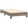 Box spring bed with taupe gray fabric mattress 90x190 cm by vidaXL, Beds and slatted bases - Ref: Foro24-3140341, Price: 307,...