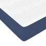 Box spring bed with blue fabric mattress 140x190 cm by vidaXL, Beds and slatted bases - Ref: Foro24-3144075, Price: 407,47 €,...