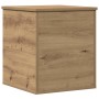 Caja de Almacenamiento Roble artesanal 40 x 42 x 46 cm en Baúles de almacenamiento | Comprar online en Foro24