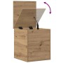 Caja de Almacenamiento Roble artesanal 40 x 42 x 46 cm en Baúles de almacenamiento | Comprar online en Foro24