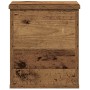 Caja de Almacenamiento Madera envejecida 30 x 35 x 35 cm en Baúles de almacenamiento | Comprar online en Foro24
