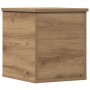 Caja de Almacenamiento Roble artesanal 30 x 35 x 35 cm en Baúles de almacenamiento | Comprar online en Foro24