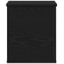 Caja de Almacenamiento Roble Negro 30 x 35 x 35 cm en Baúles de almacenamiento | Comprar online en Foro24