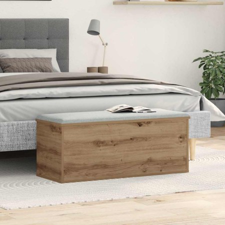 Caja de Almacenamiento Roble artisan 90 x 35 x 35 cm