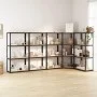 Regal mit 4 Ebenen 5 Stück Stahl und anthrazitgrau furniert von vidaXL, Industrieregale - Ref: Foro24-3154154, Preis: 221,89 ...