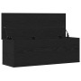 Caja de Almacenamiento Roble Negro 102 x 35 x 35 cm en Baúles de almacenamiento | Comprar online en Foro24
