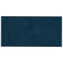 Wandpaneele 12 Stück blaues Kunstleder 30x15 cm 0,54 m² von vidaXL, Wandverkleidung - Ref: Foro24-343778, Preis: 32,48 €, Rab...