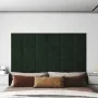 Wandpaneele 12 Stück dunkelgrüner Samt 30x30 cm 1,08m² von vidaXL, Wandverkleidung - Ref: Foro24-343809, Preis: 44,07 €, Raba...