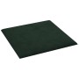 Wandpaneele 12 Stück dunkelgrüner Samt 30x30 cm 1,08m² von vidaXL, Wandverkleidung - Ref: Foro24-343809, Preis: 44,92 €, Raba...