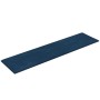 Paneles de pared 12 uds terciopelo azul 60x15 cm 1,08 m² de vidaXL, Recubrimiento de paredes - Ref: Foro24-343834, Precio: 38...