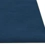 Wandpaneele 12 Stück blauer Samt 60x15 cm 1,08 m² von vidaXL, Wandverkleidung - Ref: Foro24-343834, Preis: 46,94 €, Rabatt: %