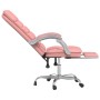 Rosafarbener Massage-Bürostuhl aus Kunstleder von vidaXL, Bürostühle - Ref: Foro24-349731, Preis: 120,75 €, Rabatt: %